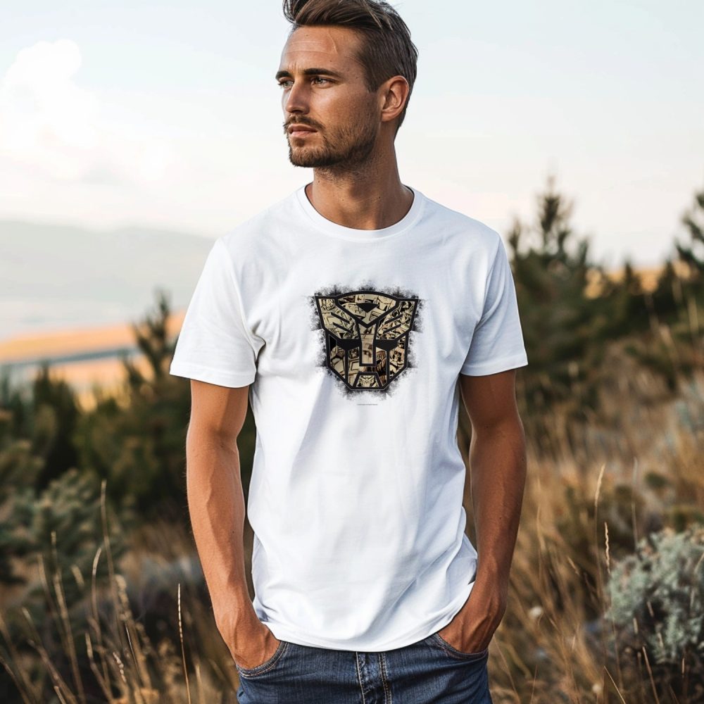 T-shirt Homme Transformers avec un design de Transformers Signe