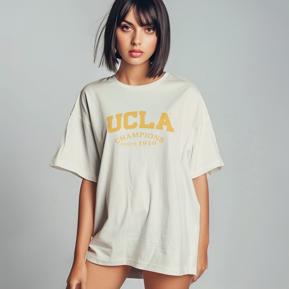 T-shirt bio oversize Femme UCLA avec un design de UCLA Since 1919