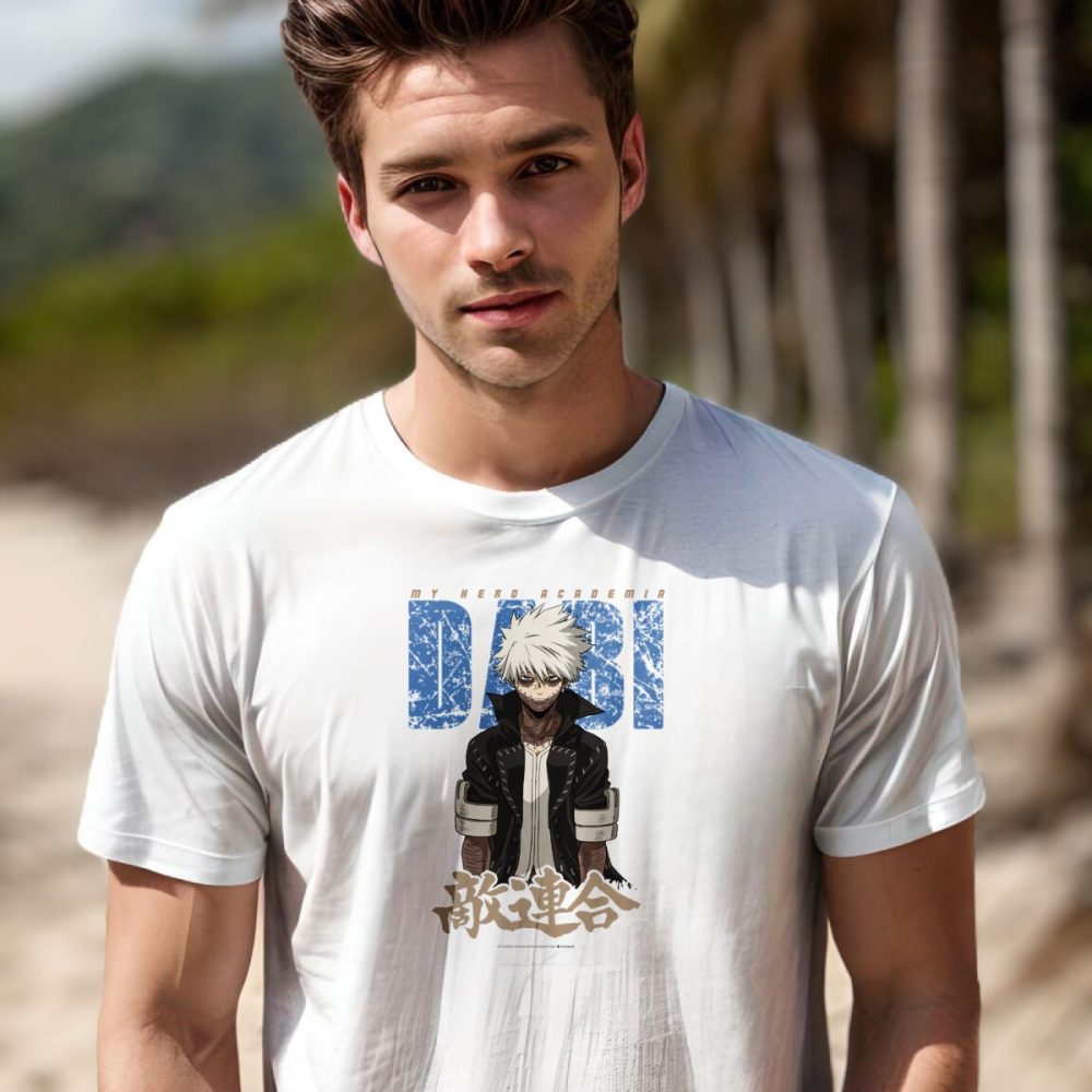 T-shirt Homme My Hero Academia avec un design de My Hero Academia Dabi