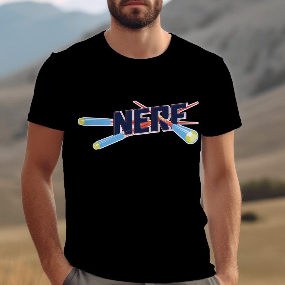T-shirt Homme Nerf avec un design de Nerf Tirs