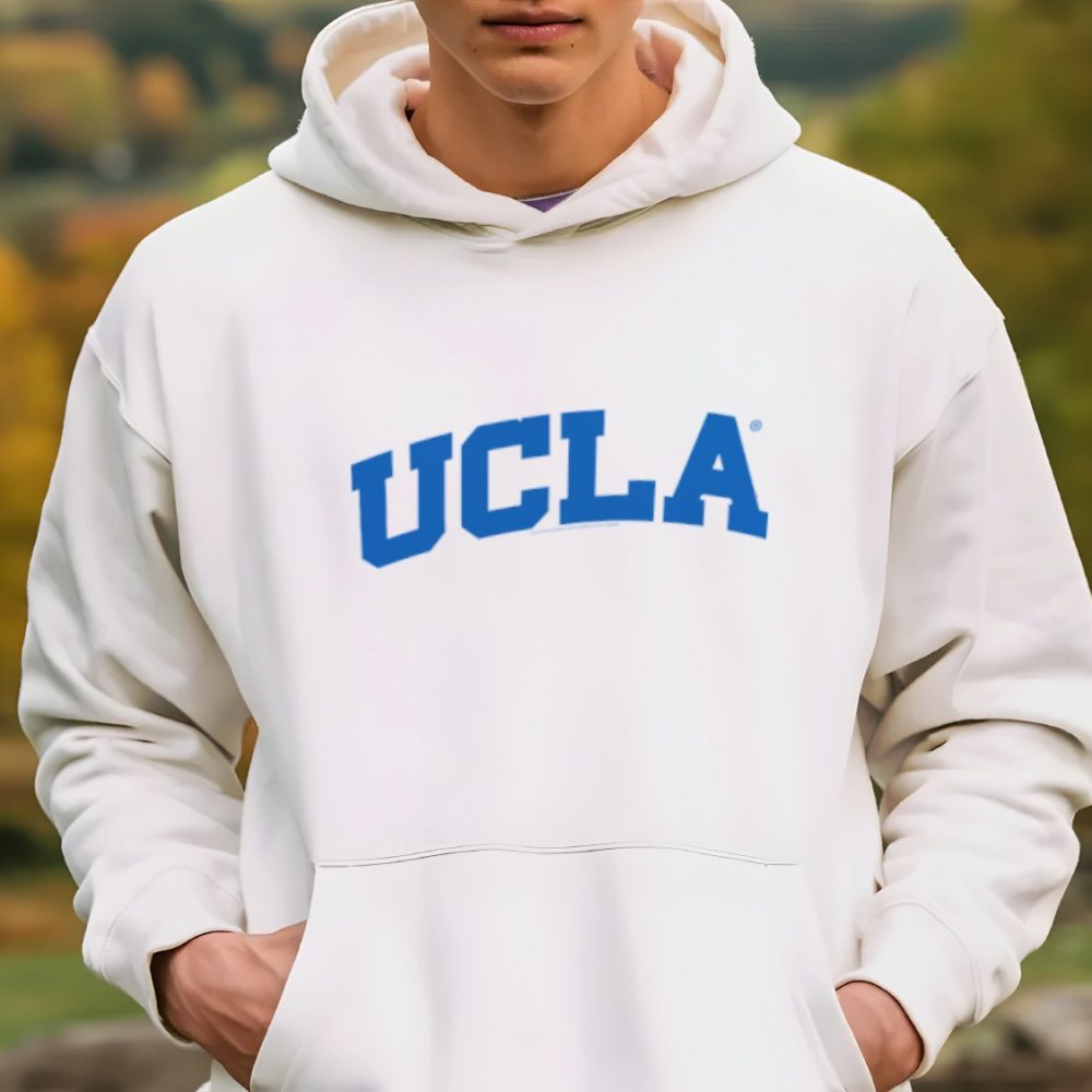 Sweat-shirt à capuche Homme UCLA avec un design de UCLA Arc bleu