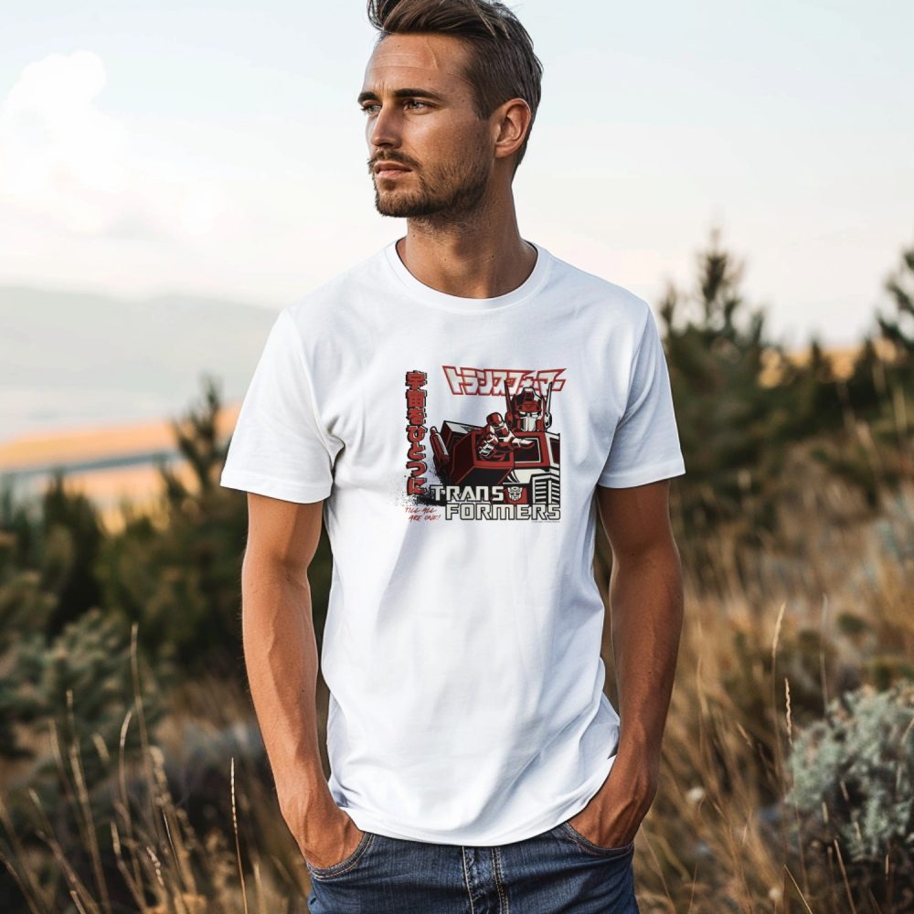 T-shirt Homme Transformers avec un design de Transformers Till All Are One