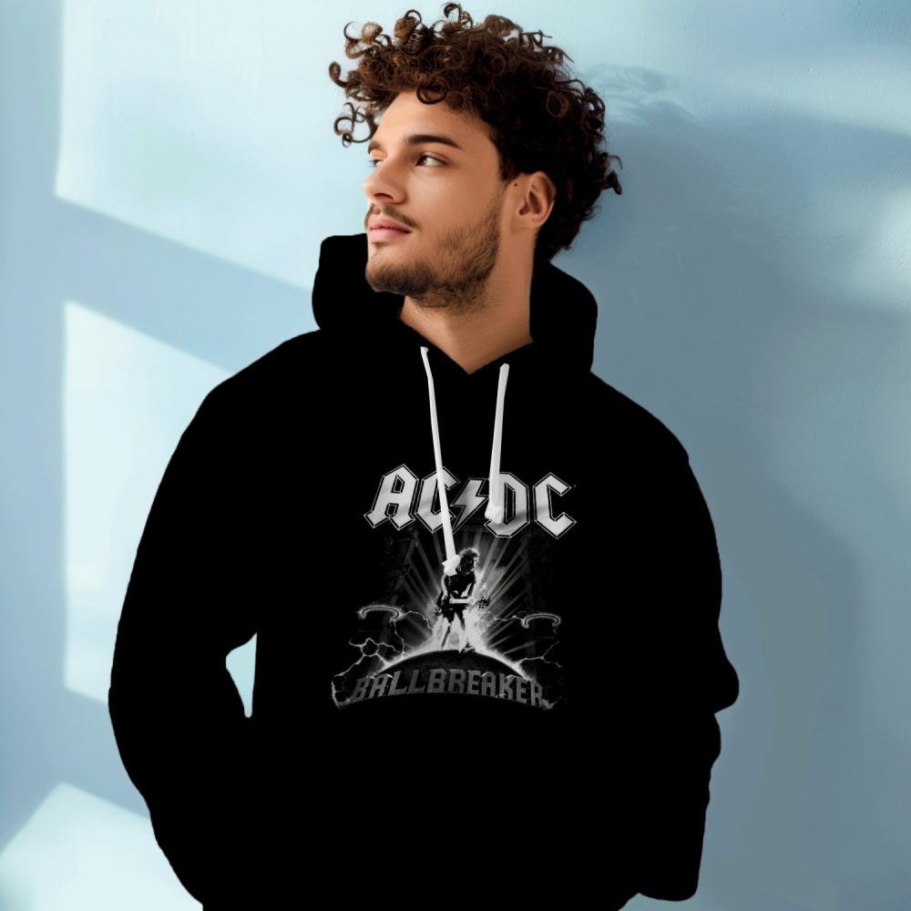 Sweat-shirt à capuche Homme ACDC avec un design de ACDC BallBreaker