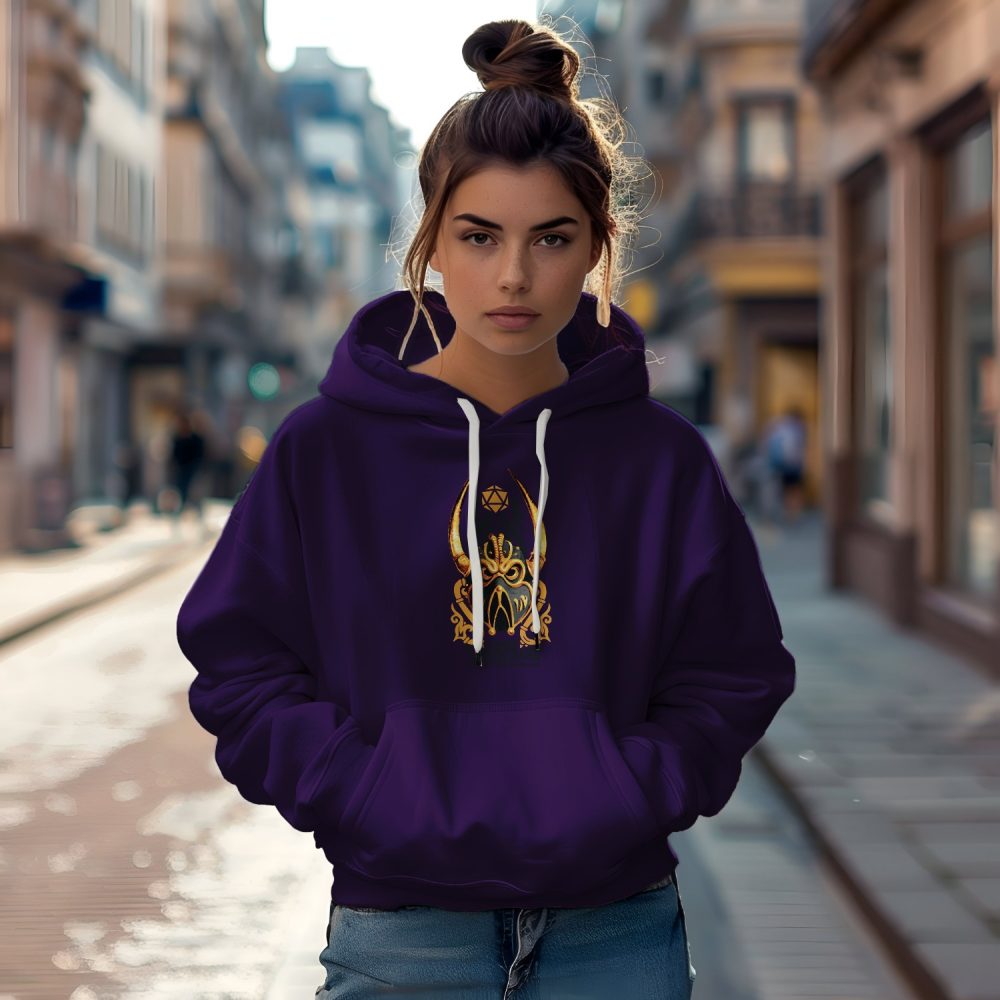 Sweat-shirt à capuche Femme Dungeons & Dragons avec un design de D&D Lord Verminaard