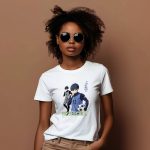 T-shirt Femme Bluelock avec un design de Bluelock Isagi Yoichi 11 vert