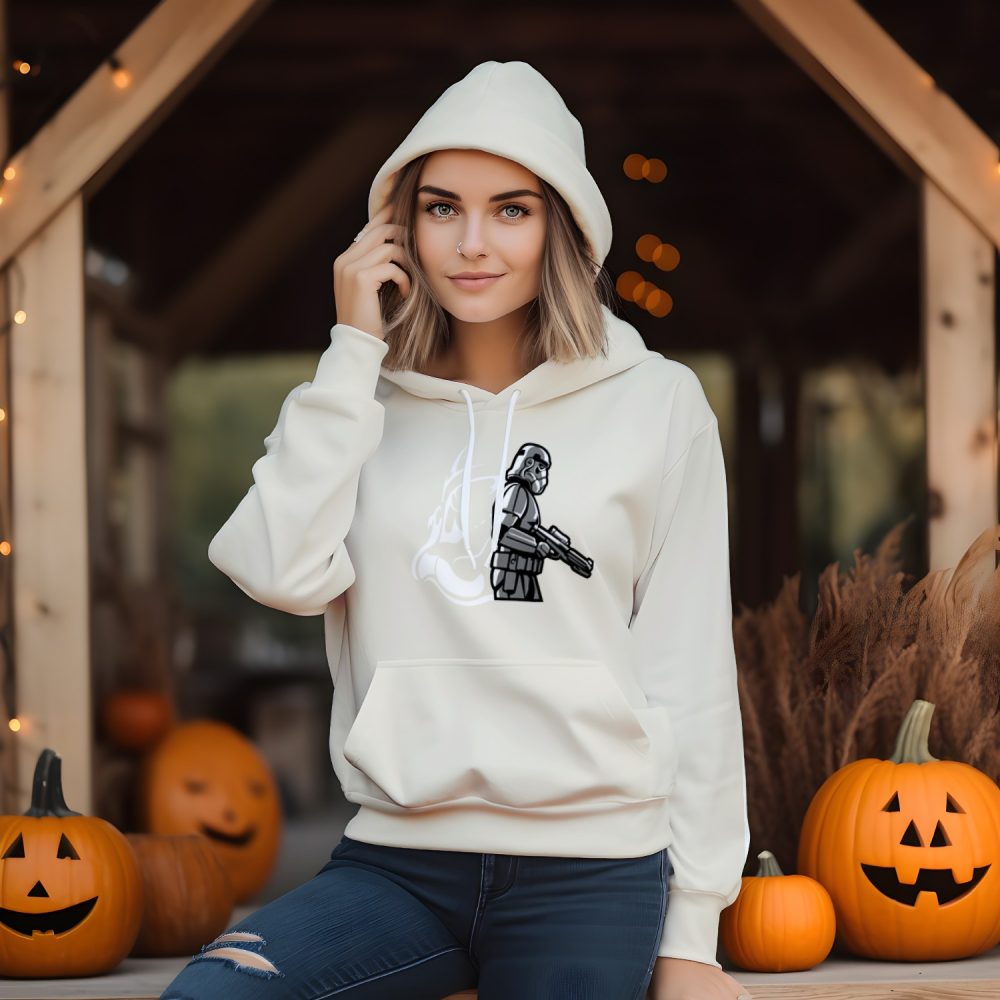 Sweat-shirt à capuche Femme Original Stormtrooper avec un design de Original Stormtrooper Profil