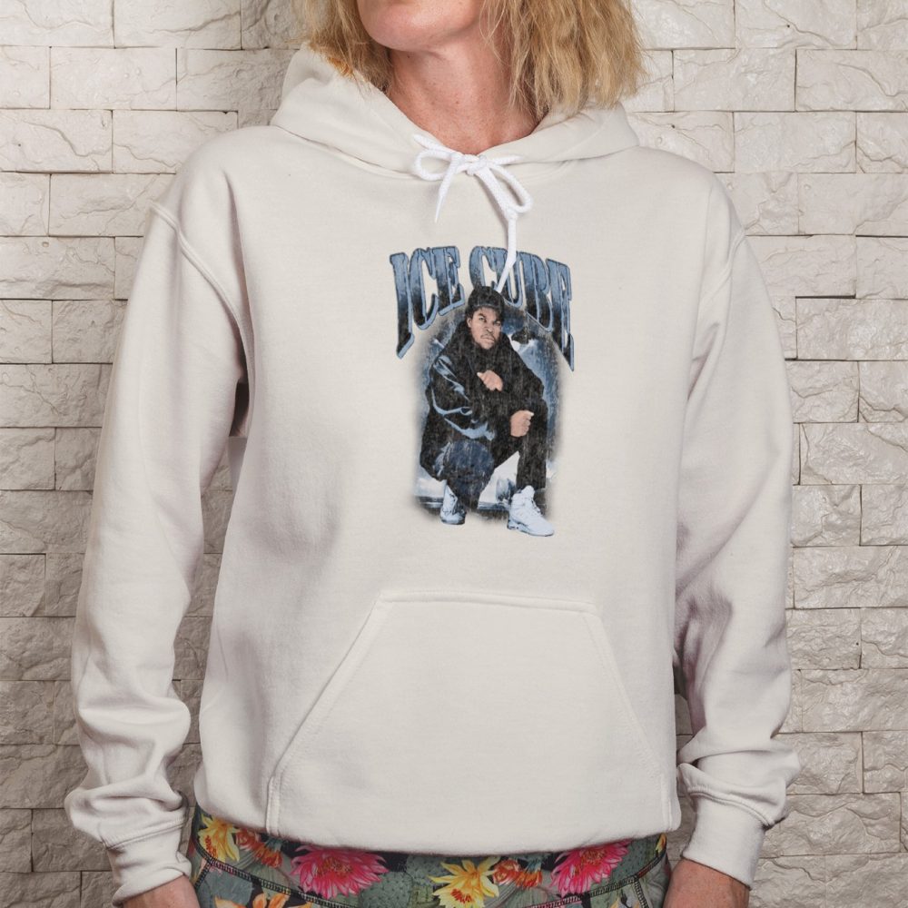 Sweat-shirt à capuche Femme Ice Cube avec un design de Ice Cube Vintage