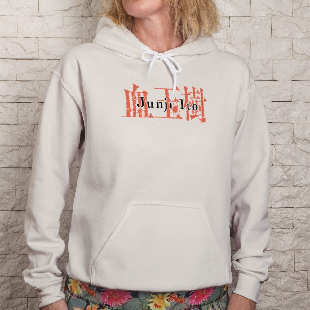 Sweat-shirt à capuche Femme Junji Ito Collection avec un design de Junji Ito Collection Logo 2