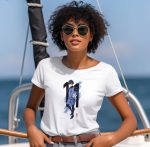 T-shirt Femme Bluelock avec un design de Bluelock 11 noir