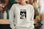 Sweat oversize coton bio Femme Ice Cube avec un design de Ice Cube Peace noir