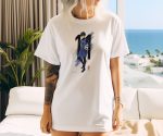 T-shirt oversize coton bio Femme Bluelock avec un design de Bluelock 11 noir