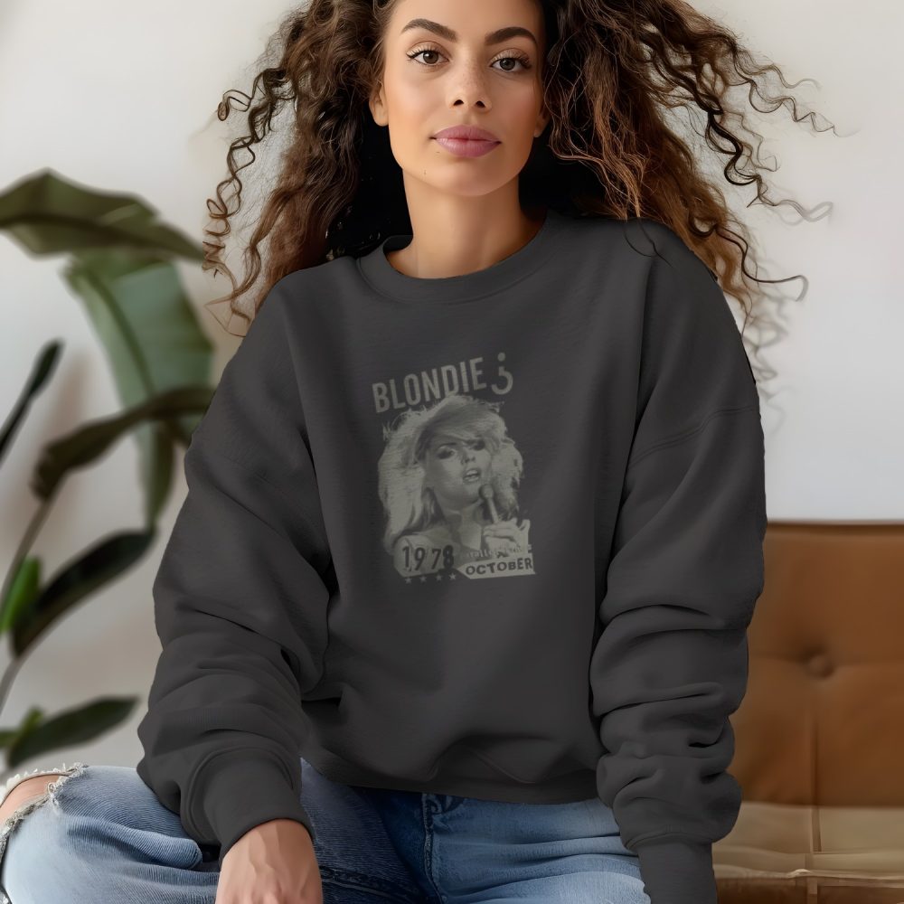 Sweat oversize coton bio Femme Blondie avec un design de Blondie 1978