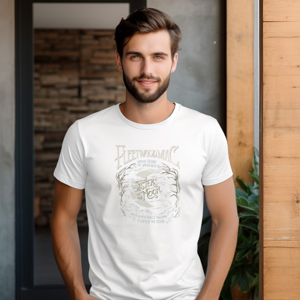 T-shirt homme Fleetwood Mac avec un design de Fleetwood Mac Sisters Of The Moon