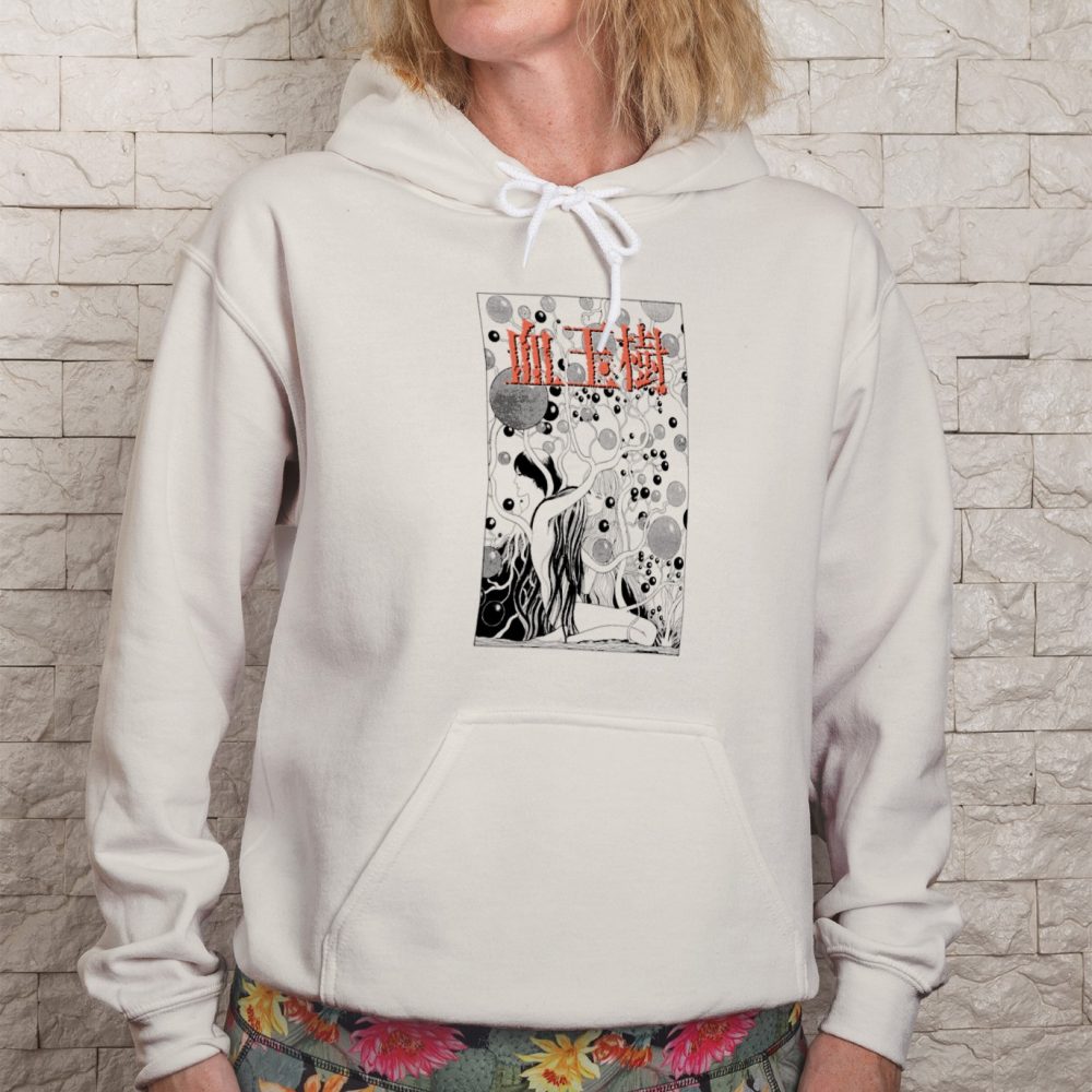 Sweat-shirt à capuche Femme Junji Ito Collection avec un design de Junji Ito Collection Bubbles