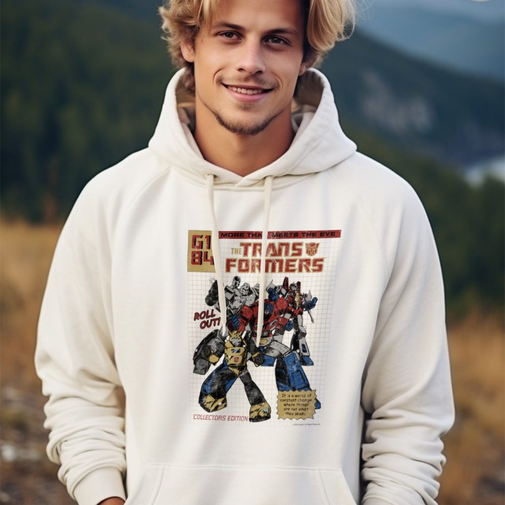 Sweat-shirt à capuche Homme Transformers avec un design de Transformers Roll Out