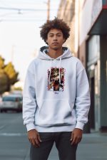 Sweat-shirt à capuche Homme Hatsune Miku avec un design de Hatsune Miku Christmas