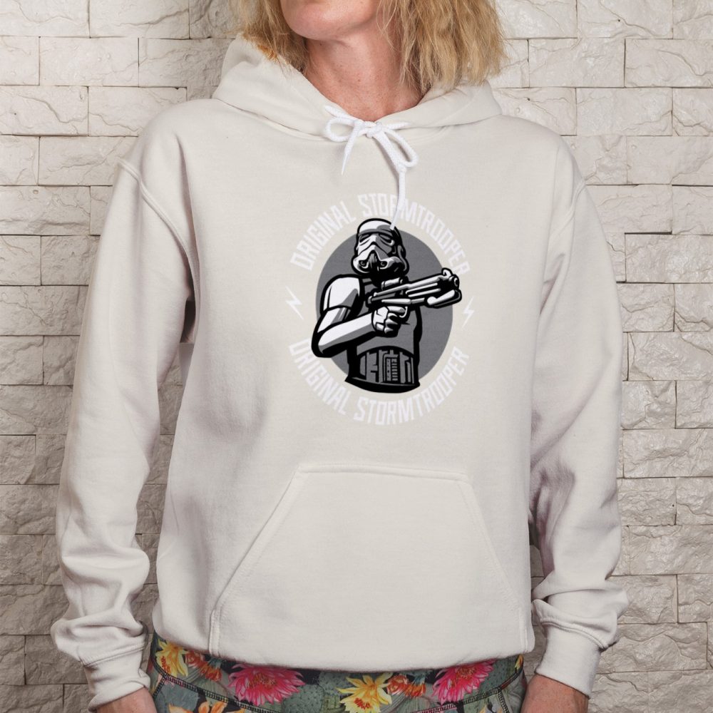 Sweat-shirt à capuche Femme Original Stormtrooper avec un design de Original Stormtrooper Circle