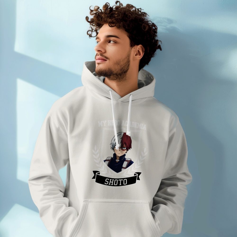 Sweat-shirt à capuche Homme My Hero Academia avec un design de My Hero Academia Shoto