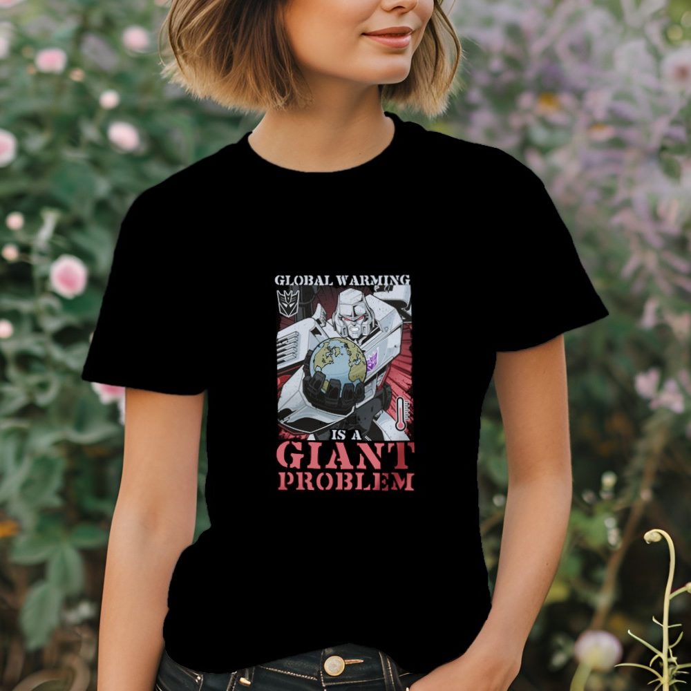 T-shirt Femme Transformers avec un design de Transformers Giant Problem
