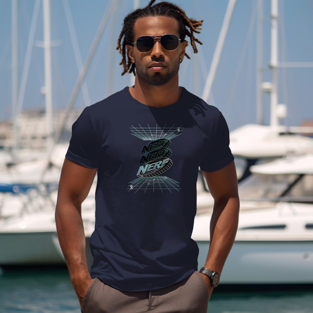 T-shirt Homme Nerf avec un design de Nerf 3D