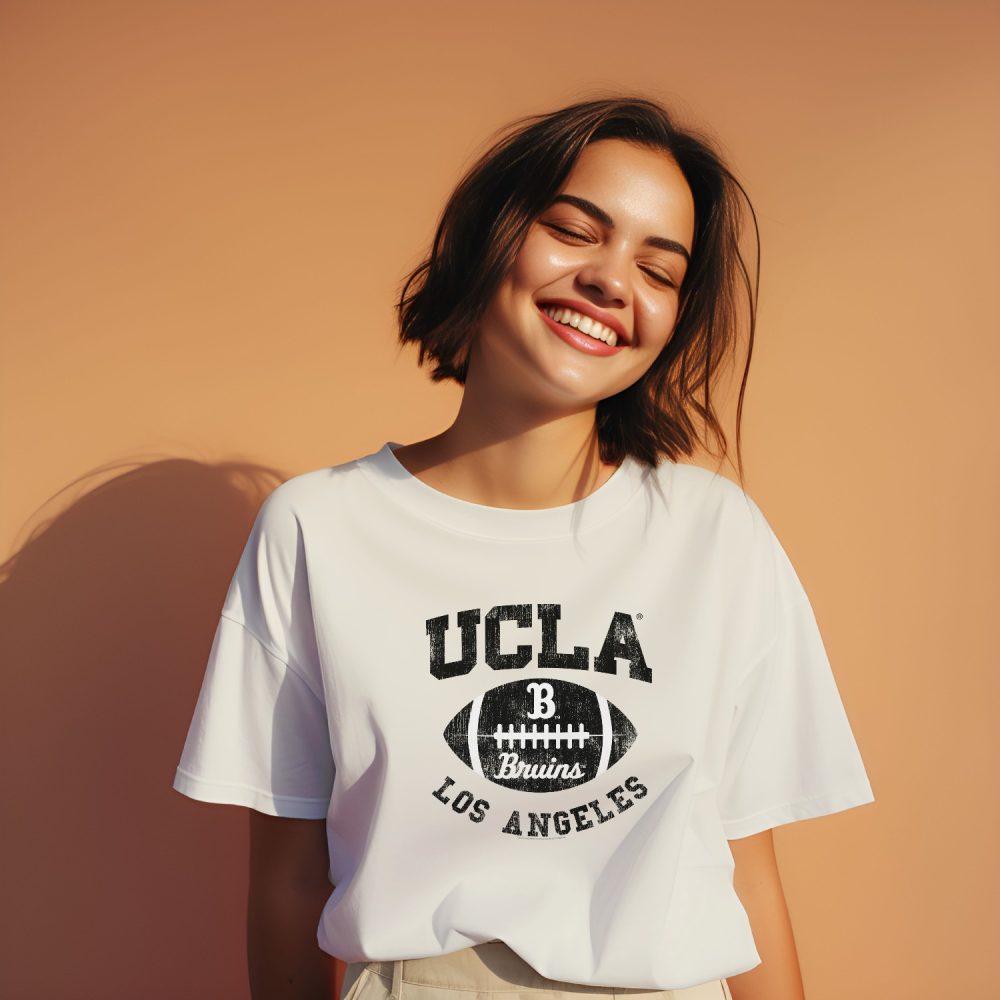 T-shirt bio oversize Femme UCLA avec un design de UCLA Los Angeles