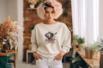 Sweat oversize coton bio Femme ACDC avec un design de ACDC