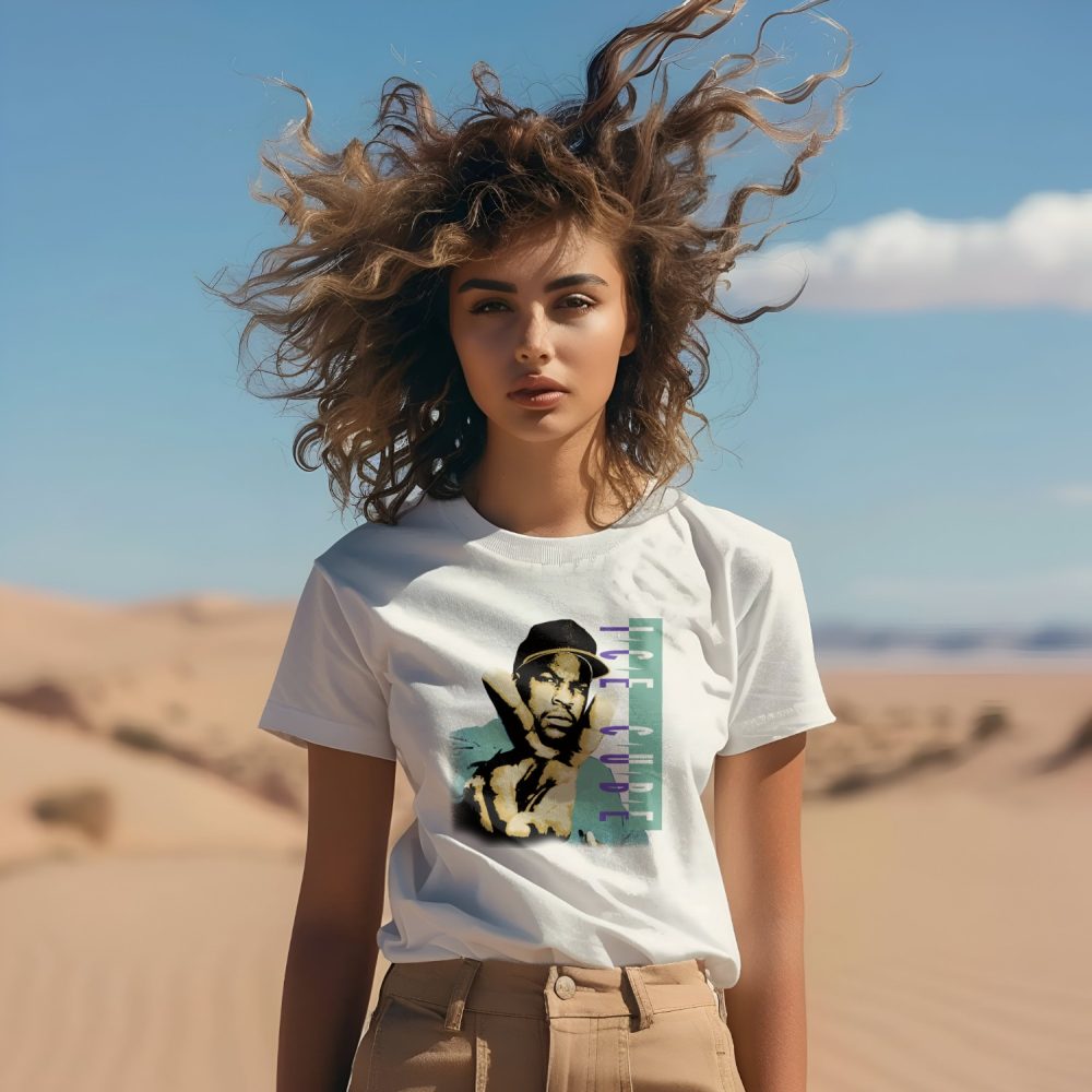 T-shirt femme Ice Cube avec un design de Ice Cube Peace color