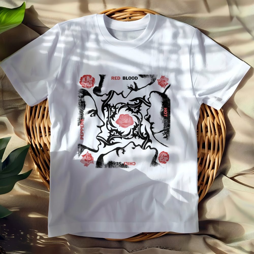 T-shirt femme RHCP avec un design de RHCP Red Blood