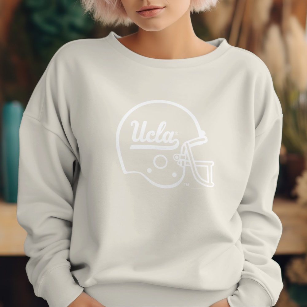 Sweat oversize coton bio Femme UCLA avec un design de UCLA Casque
