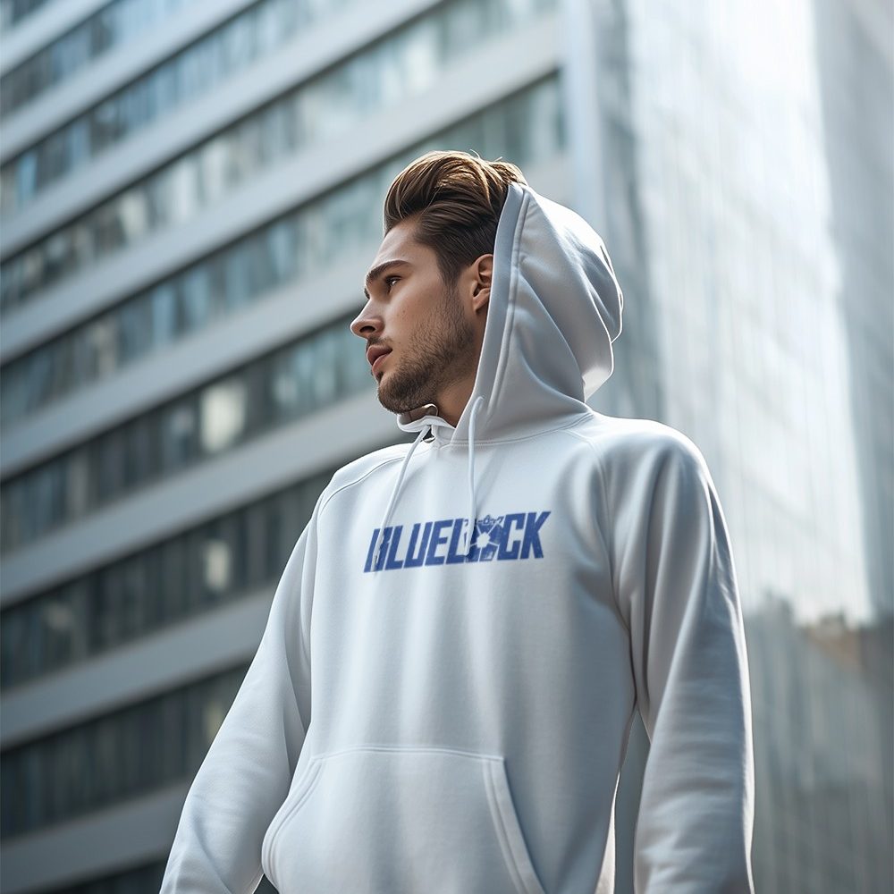 Sweat-shirt à capuche Homme Bluelock avec un design de Bluelock bleu