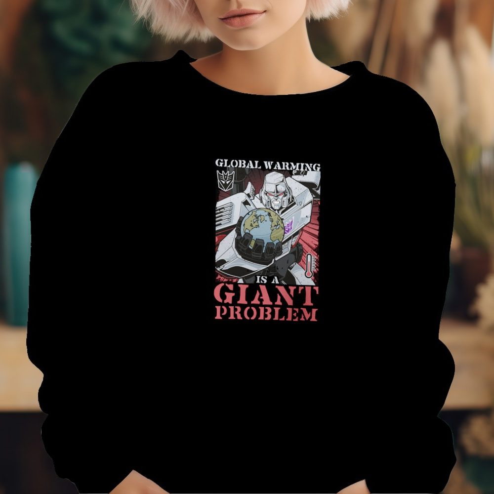 Sweat oversize coton bio Femme Transformers avec un design de Transformers Giant Problem