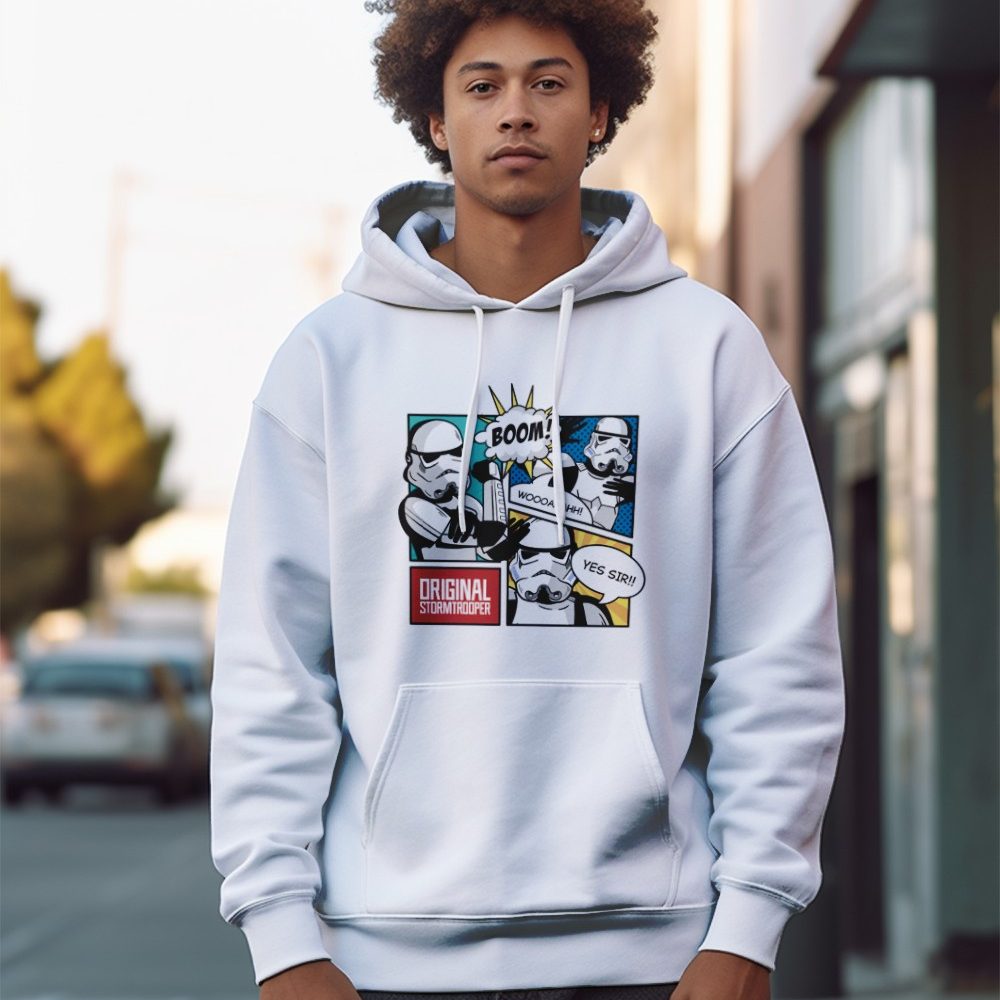 Sweat-shirt à capuche Homme Original Stormtrooper avec un design de Original Stormtrooper Boom!