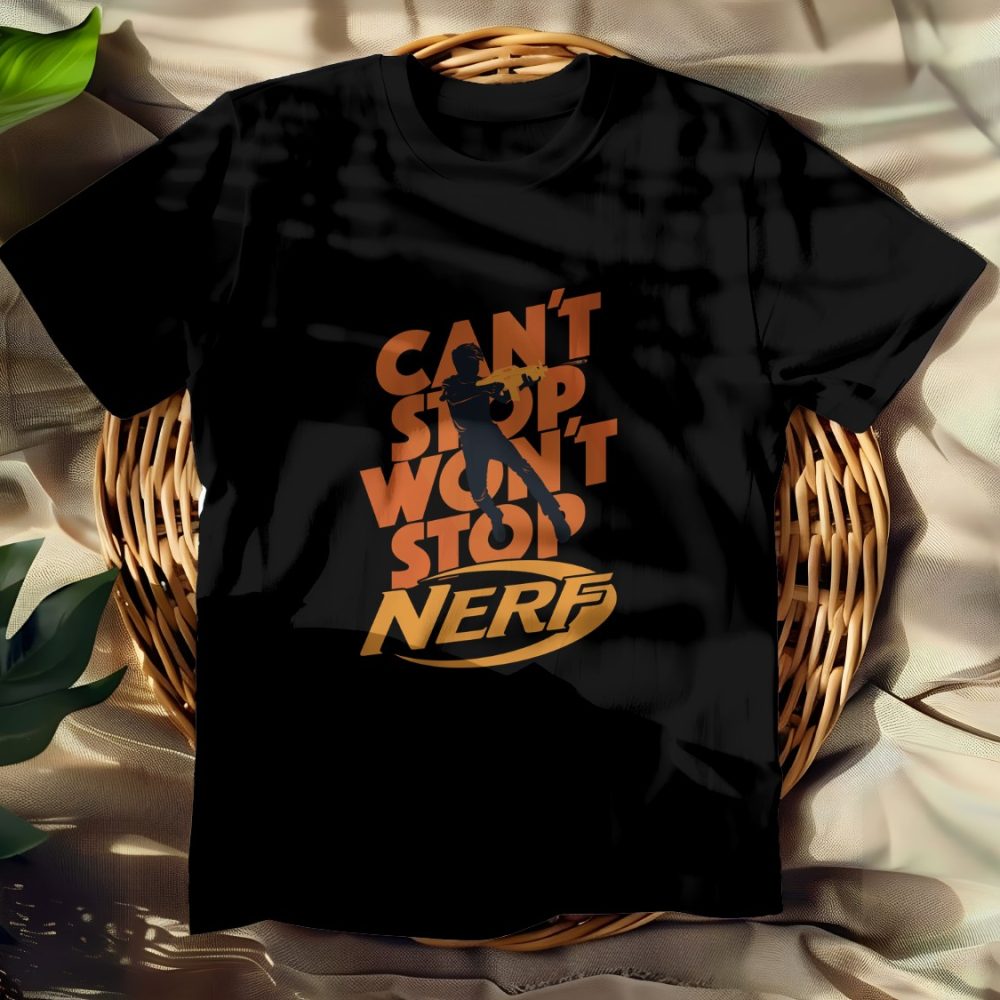 T-shirt Femme Nerf avec un design de Nerf Can't Stop Won't Stop