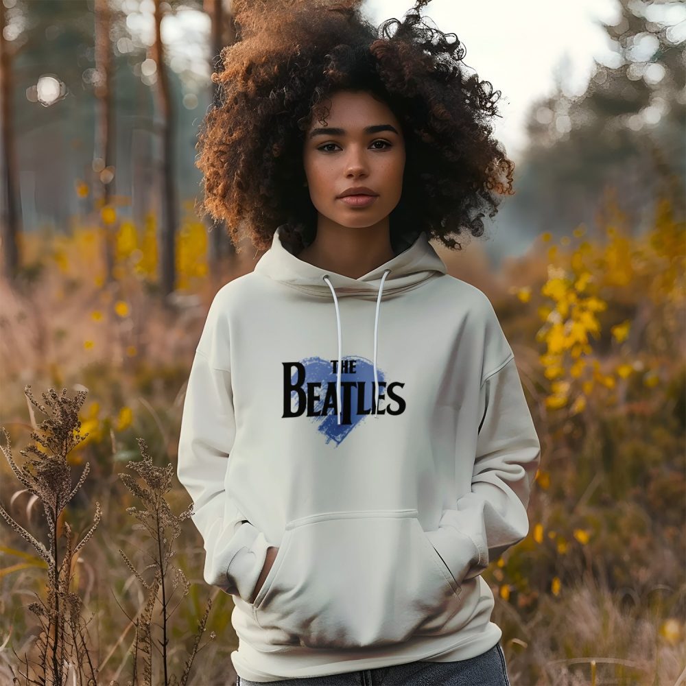 Sweat-shirt à capuche Femme The Beatles avec un design de The Beatles Get Back