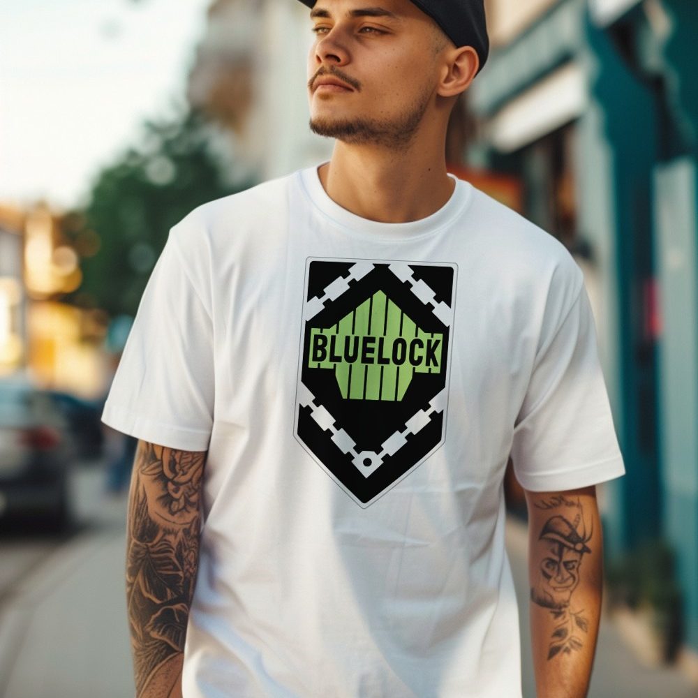 T-shirt Homme Bluelock avec un design de Bluelock Team Blason