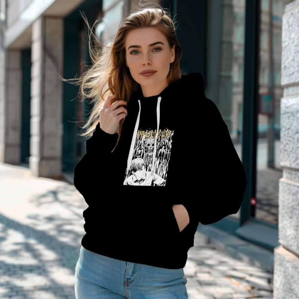 Sweat-shirt à capuche Femme Junji Ito Collection avec un design de Junji Ito Collection Hallucinations