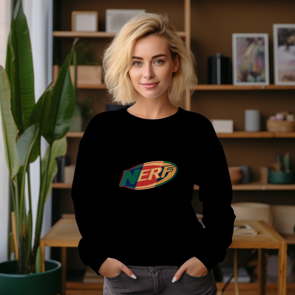 Sweat oversize coton bio Femme Nerf avec un design de Nerf Couture