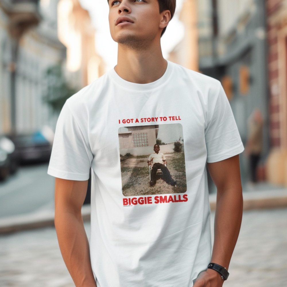 T-shirt Homme The Notorious B.I.G. avec un design de The Notorious B.I.G. Story To Tell
