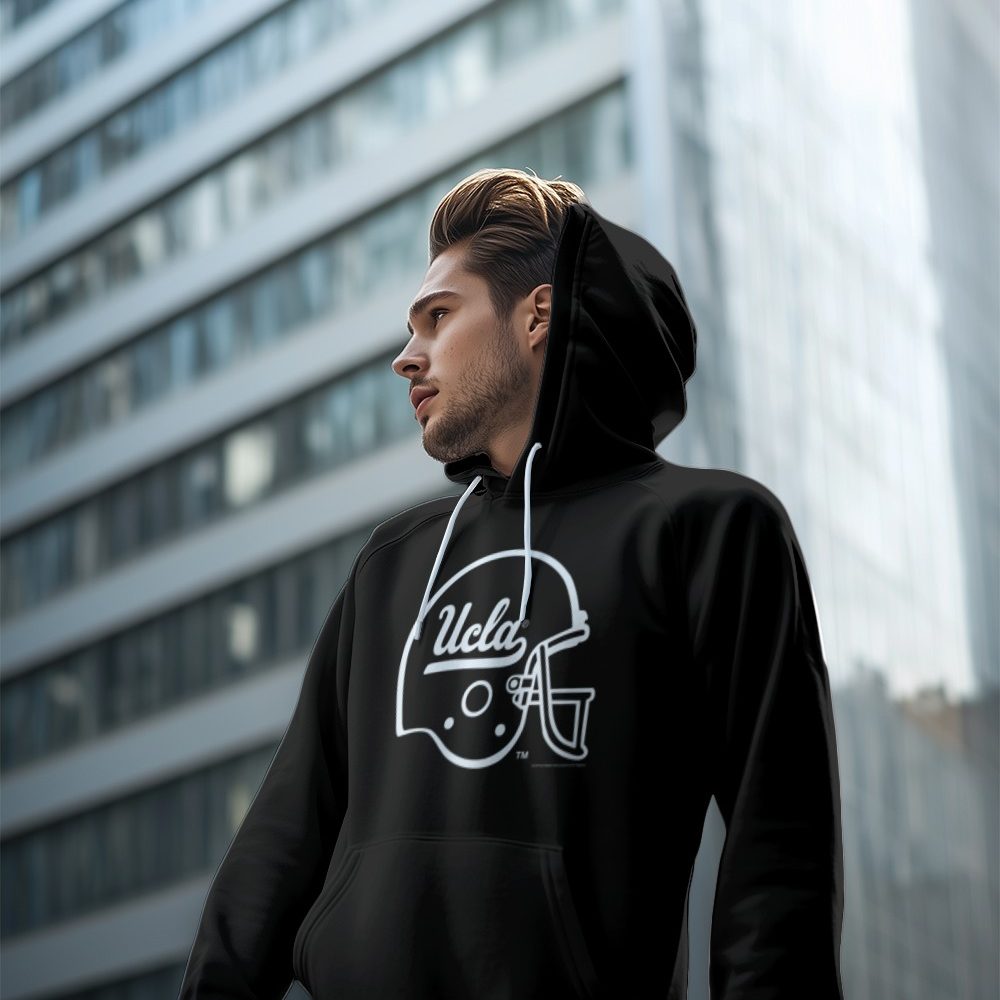 Sweat-shirt à capuche Homme UCLA avec un design de UCLA Casque