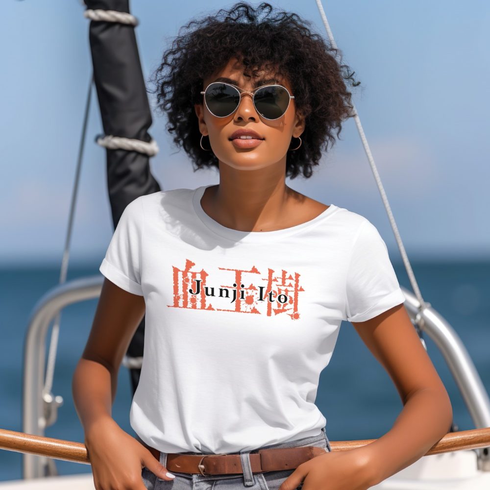 T-shirt  Femme Junji Ito Collection avec un design de Junji Ito Collection Logo 2