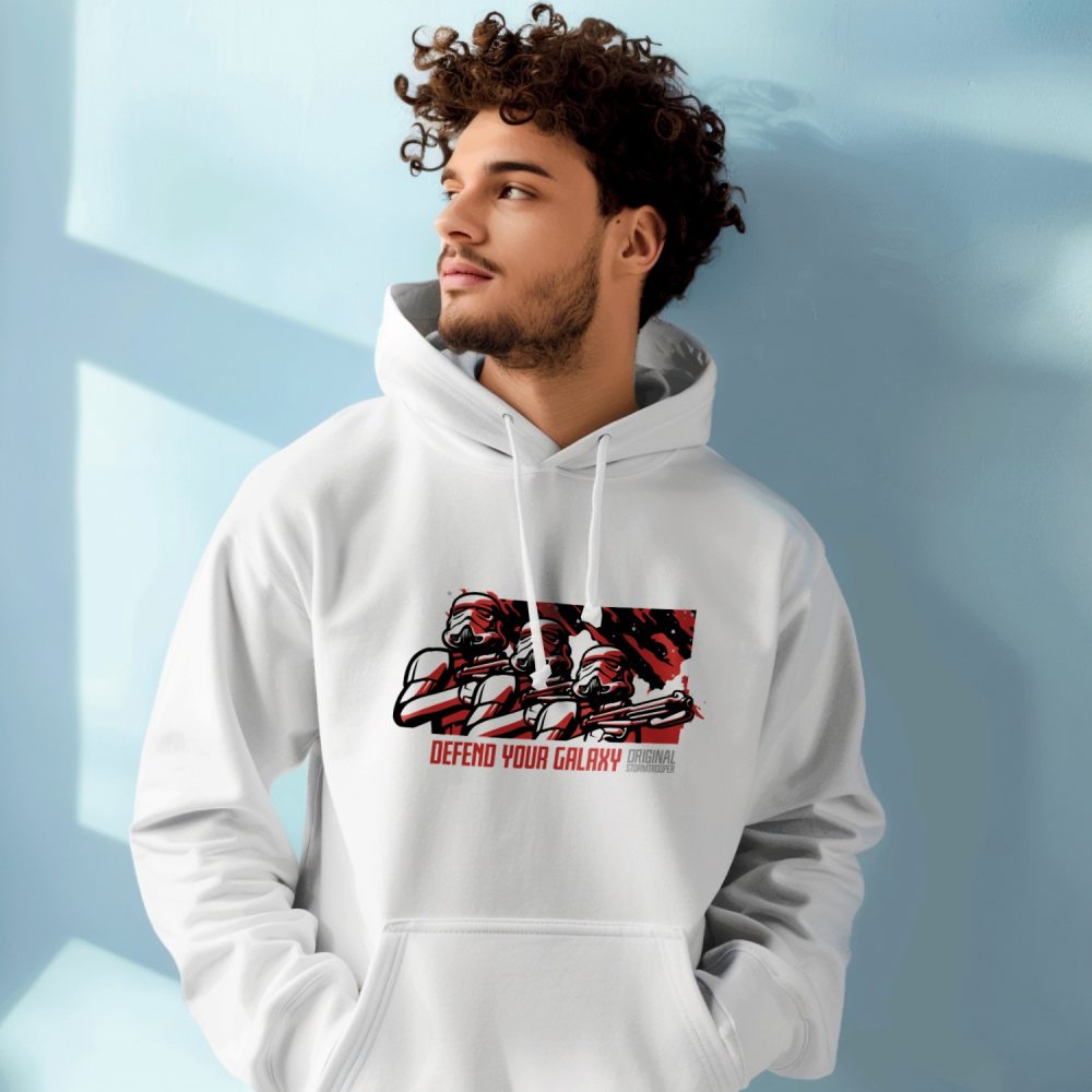 Sweat-shirt à capuche Homme Original Stormtrooper avec un design de Original Stormtrooper Defend Your Galaxy