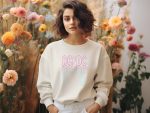 Sweat oversize coton bio Femme ACDC avec un design de ACDC