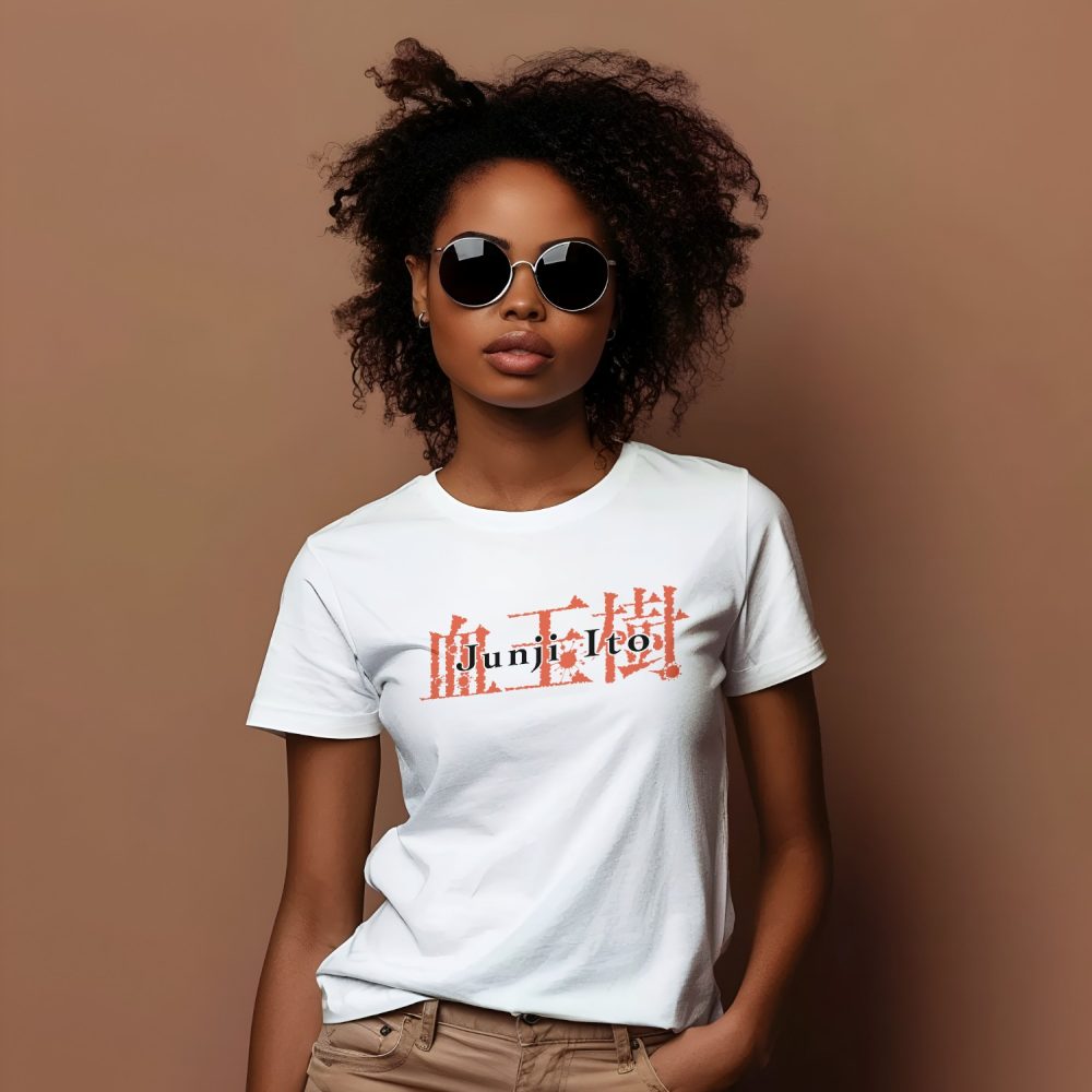 T-shirt Femme Junji Ito Collection avec un design de Junji Ito Collection Logo 2