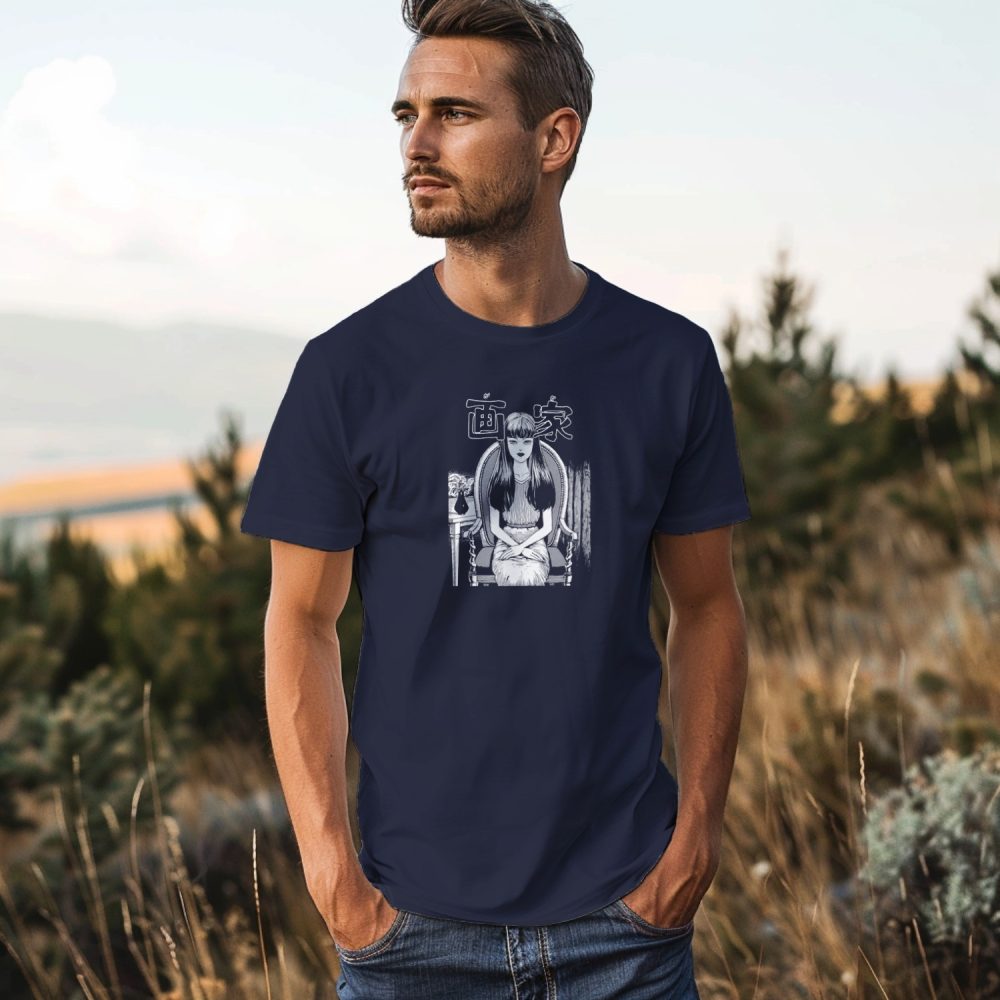 T-shirt Homme Junji Ito Collection avec un design de Junji Ito Collection Woman