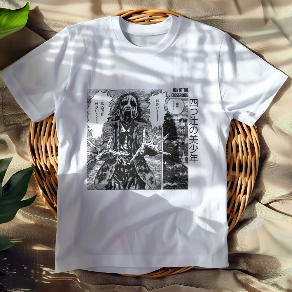 T-shirt Femme Junji Ito Collection avec un design de Junji Ito Collection Crossroads