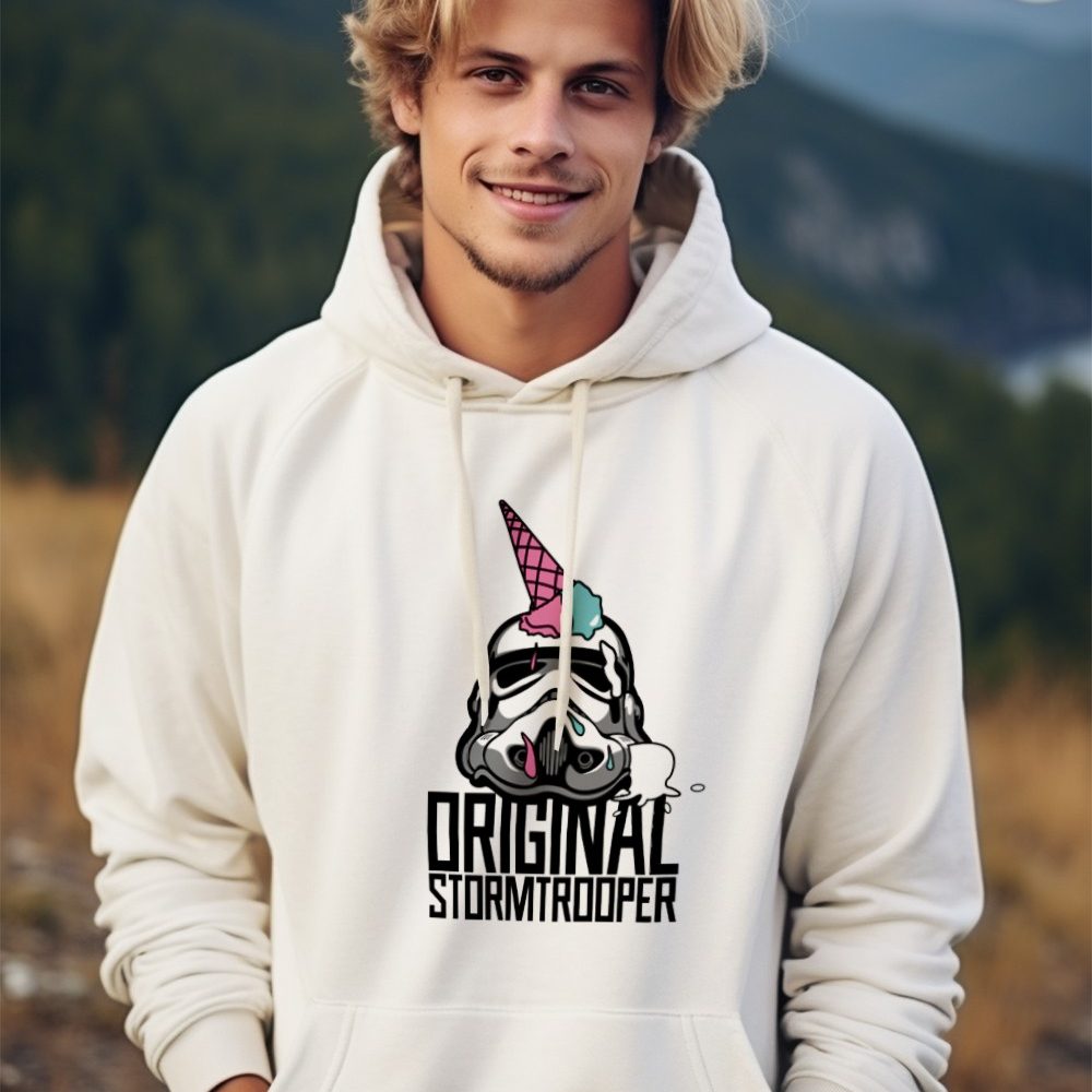 Sweat-shirt à capuche Homme Original Stormtrooper avec un design de Original Stormtrooper Ice Cream