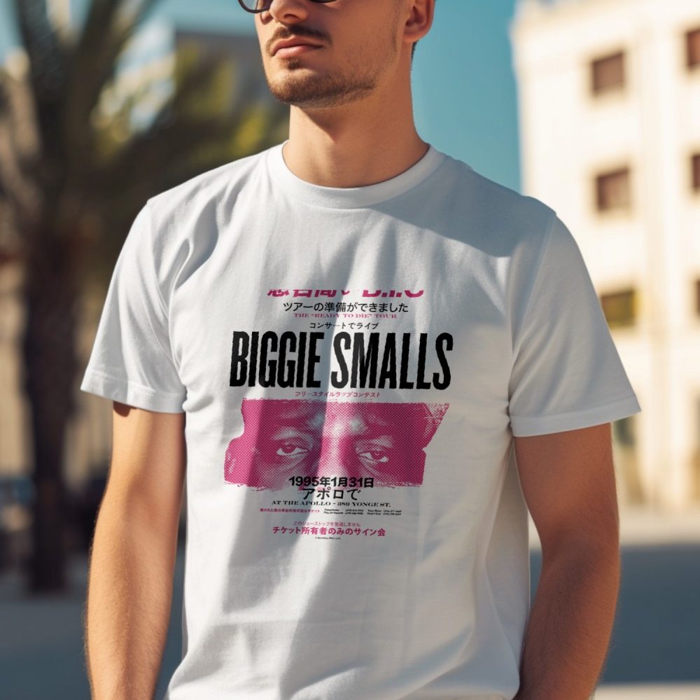 T-shirt Homme The Notorious B.I.G. avec un design de The Notorious B.I.G. Biggie Smalls