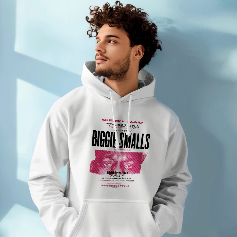 Sweat-shirt à capuche Homme The Notorious B.I.G. avec un design de The Notorious B.I.G. Biggie Smalls