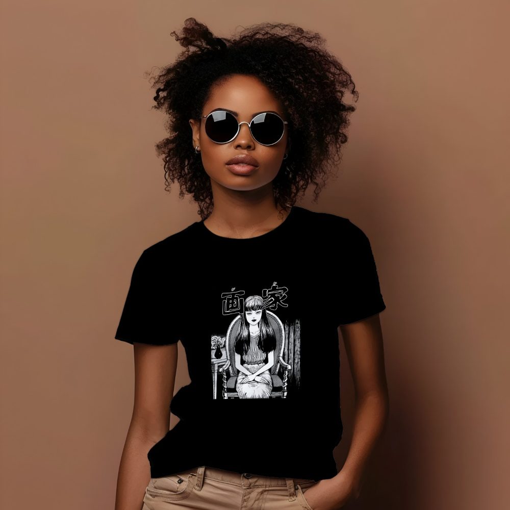 T-shirt Femme Junji Ito Collection avec un design de Junji Ito Collection Woman