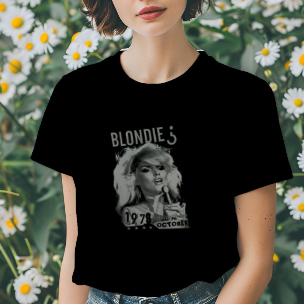 T-shirt Femme Blondie avec un design de Blondie 1978